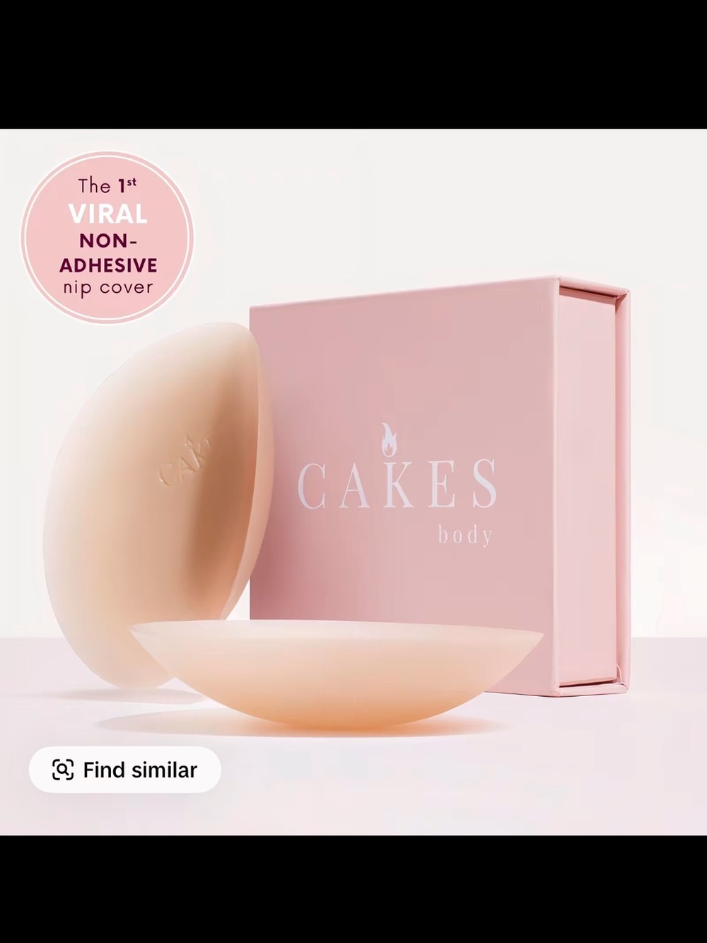 CAKES body Non-Adhesive Nip Covers 100% Silicone Plus DDD + Honey